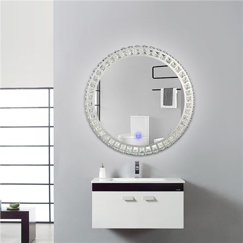 現代水晶浴室鏡 6002