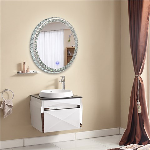 現代水晶浴室鏡 6002